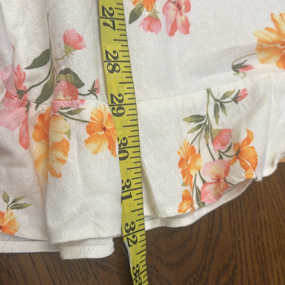 OLD NAVY Floral Linen Sundress BNWT - Picture 10 of 10
